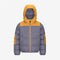 P. LE VRAI 3.0 CLAUDE HEAVY WARM - Jackets - Mid - KID UNISEX - GREY BLUE AVIO-YELLOW INCA